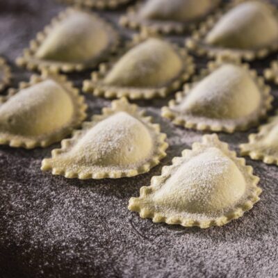 gruppo pansotti ricotta e spinaci