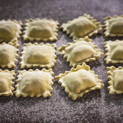 gruppo ravioli alla borragine pastificio la ginestra