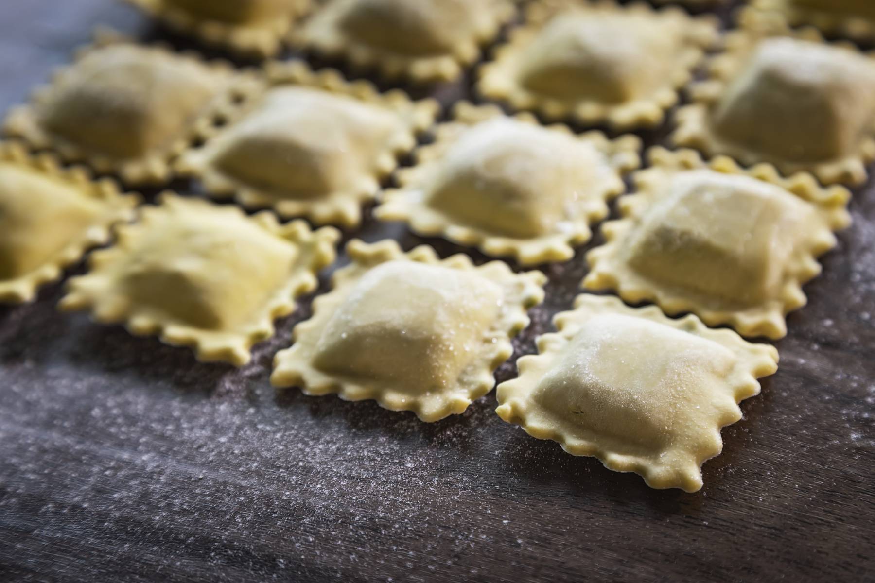 ravioli arrosto e verdure pastificio la ginestra