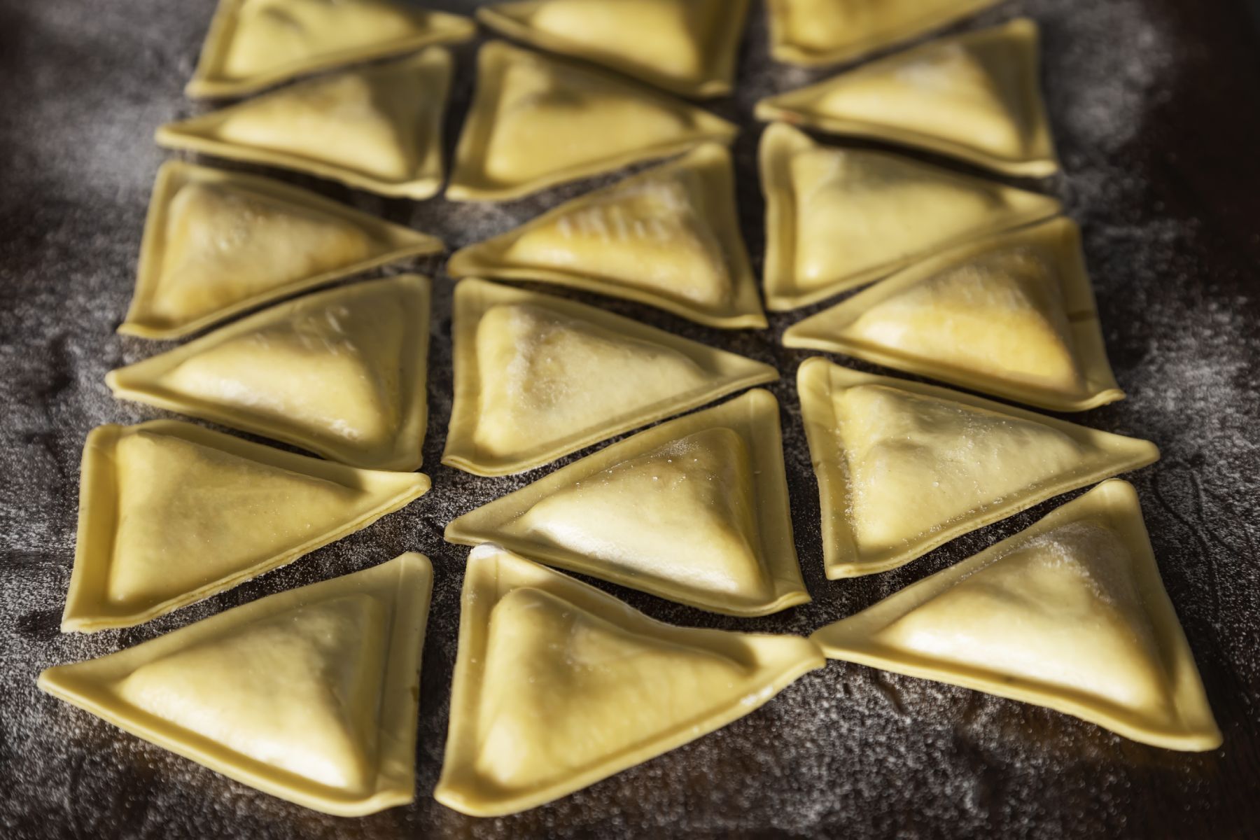 triangoli Pecorino e Noci