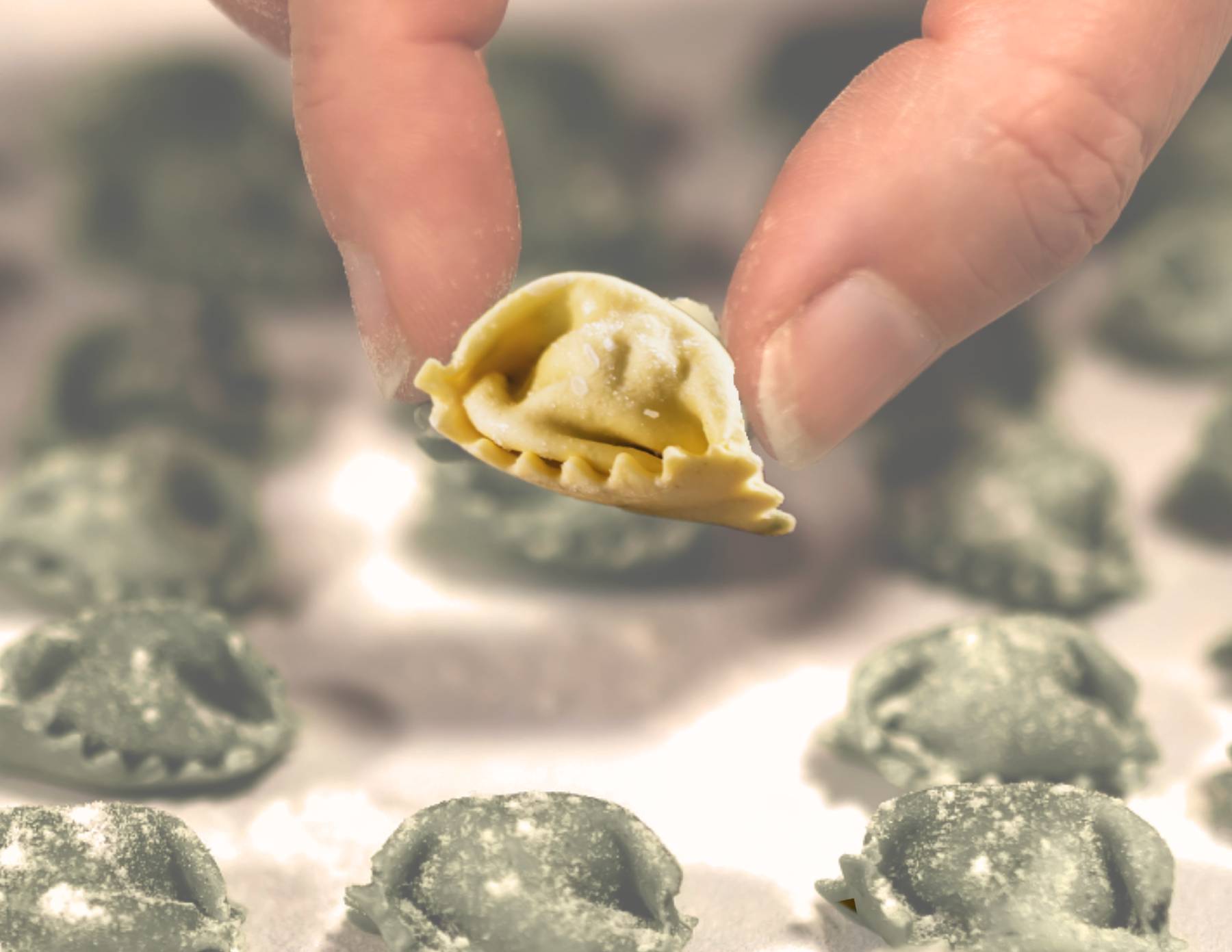 Plin alla crema di formaggio delle valli piemontesi 2 Plin alla crema di formaggio delle valli piemontesi - immagine 2